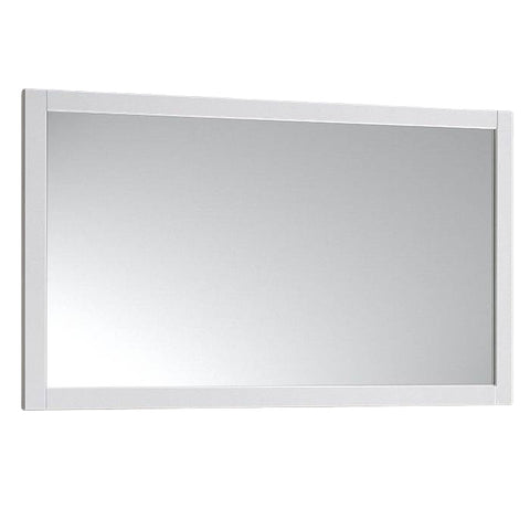 Fresca Transitional 48"X30" Reversible Mount Mirror in White | FMR6148WH
