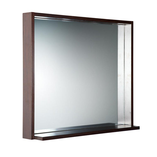 Fresca Allier 30" Wenge Mirror with Shelf