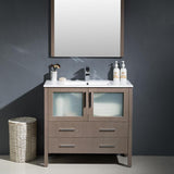 Torino 36" Integrated Sink Vanity