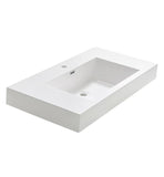 Fresca Valencia 40" White Integrated Sink / Countertop