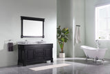Huntshire 60" Double Bathroom Vanity