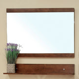 Bellaterra Home 40" Walnut Wood Single Sink Vanity Set - 203139 - Bath Vanity Plus