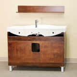 Bellaterra Home 48" Walnut Wood Single Sink Vanity Set - 203138 - Bath Vanity Plus