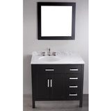 Bosconi 36'' Contemporary Single Vanity - SB-2105 - Bath Vanity Plus