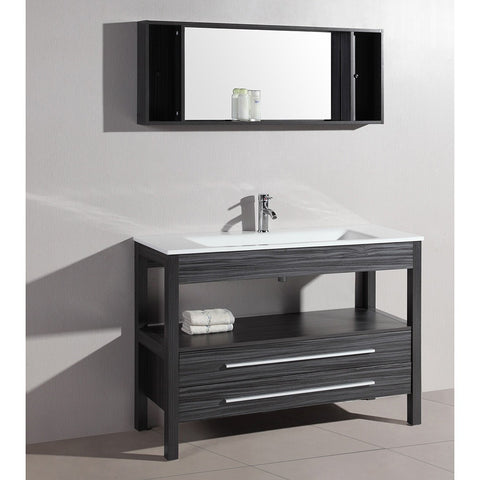 Bosconi 48" Contemporary Single Vanity - A-5243 - Bath Vanity Plus