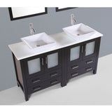 Bosconi 60" Double Vanity -  AB230S - Bath Vanity Plus
