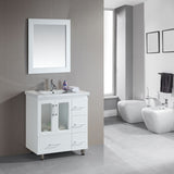 Design Element 32" Stanton Single Sink Vanity Set with Mirror - B30-DS - Bath Vanity Plus