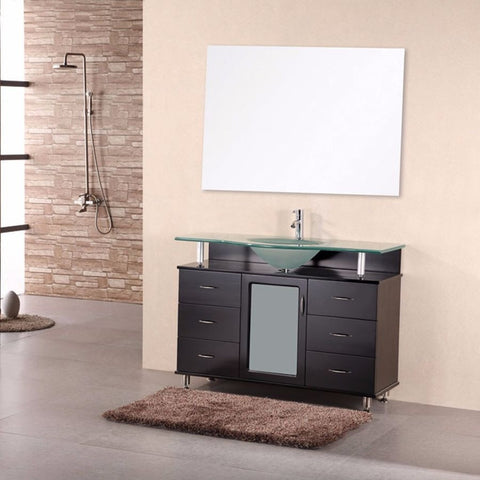 Design Element 48" Huntington Single Sink Vanity Set - DEC015C - Bath Vanity Plus