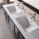 Design Element 72” Stanton Double Sink Vanity Set - B72-DS - Bath Vanity Plus