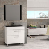 Eviva Cup® 31.5" White Modern Bathroom Vanity Set - EVVN521-32WH - Bath Vanity Plus