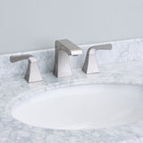 EVIVA Butterfly® Brushed Nickel Widespread (2 Handles) Bathroom Faucet- EVFT277BN - Bath Vanity Plus