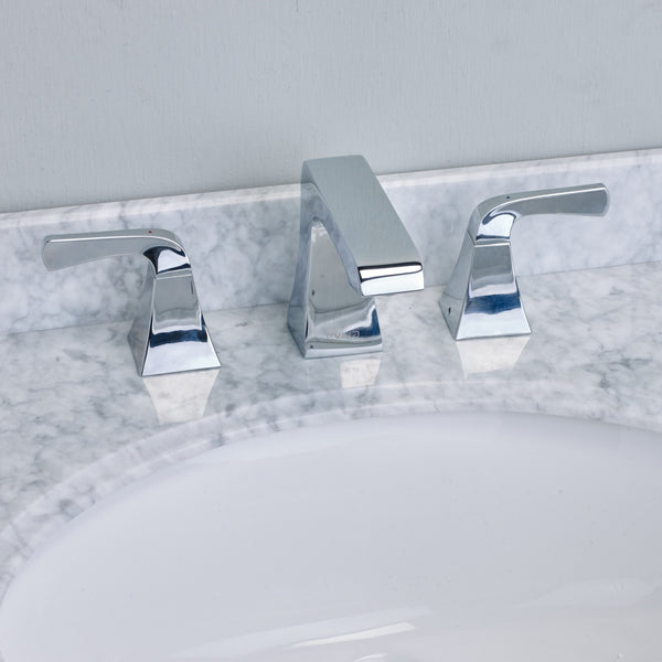 EVIVA Butterfly® Chrome Widespread (2 Handles) Bathroom Faucet - EVFT277CH - Bath Vanity Plus