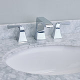 EVIVA Butterfly® Chrome Widespread (2 Handles) Bathroom Faucet - EVFT277CH - Bath Vanity Plus