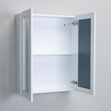 Eviva Tux 24" White Wall-Mount Medicine Cabinet - EVCB511-24WH - Bath Vanity Plus