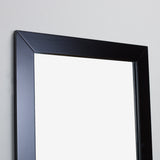 Eviva New York 24" Espresso Framed Bathroom Vanity Mirror - EVMR514-24X30-ES - Bath Vanity Plus