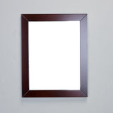 Eviva New York 24" Teak Framed Bathroom Vanity Mirror - EVMR514-24X30-TK - Bath Vanity Plus