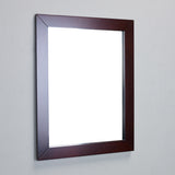Eviva New York 24" Teak Framed Bathroom Vanity Mirror - EVMR514-24X30-TK - Bath Vanity Plus