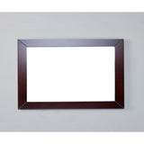 Eviva New York 48" Teak Framed Bathroom Vanity Mirror - EVMR514-48X30-TK - Bath Vanity Plus