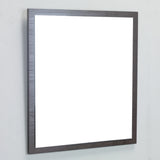 Eviva Reflection® 31.5" Wenge Framed Bathroom Wall Mirror - EVMR-32WG - Bath Vanity Plus