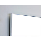 Eviva Sax® 24" Chrome Metal Frame Bathroom Wall Mirror - EVMR-24X30-MetalFrame - Bath Vanity Plus