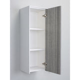 Eviva Ashy 14" Ash Wall-Mount Bathroom Linen Cabinet - EVCB800-14ASH - Bath Vanity Plus