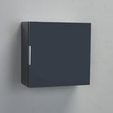 Eviva Libra 14" Gray Modern Wall-Mount Side Cabinet - EVCB522-14GR - Bath Vanity Plus
