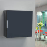 Eviva Libra 14" Gray Modern Wall-Mount Side Cabinet - EVCB522-14GR - Bath Vanity Plus