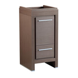 Fresca Allier 16" Gray Oak Modern Bathroom Cabinet