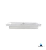 Fresca Medio 32" White Integrated Sink / Countertop