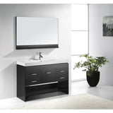 Virtu USA Gloria 48" Espresso Single Bathroom Vanity Set - MS-575-C-ES - Bath Vanity Plus