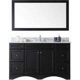 Virtu USA Talisa 60" Espresso Single Bathroom Vanity Set - ES-25060-WM-ES - Bath Vanity Plus