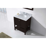 Virtu USA Winterfell 30" Espresso Single Bathroom Vanity Set - ES-30030-WM-ES - Bath Vanity Plus