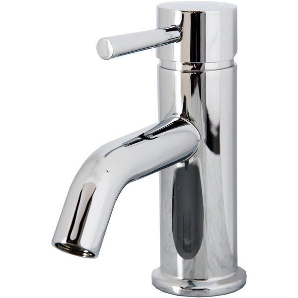 Virtu USA Biezi Polished Chrome Single Hole Faucet - PS-401-PC - Bath Vanity Plus
